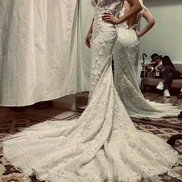 Custom Made Wedding Dress by Dana Malaeb - Picture 3 of 6